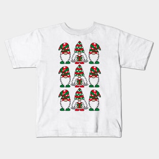 Christmas Gnomes Kids T-Shirt